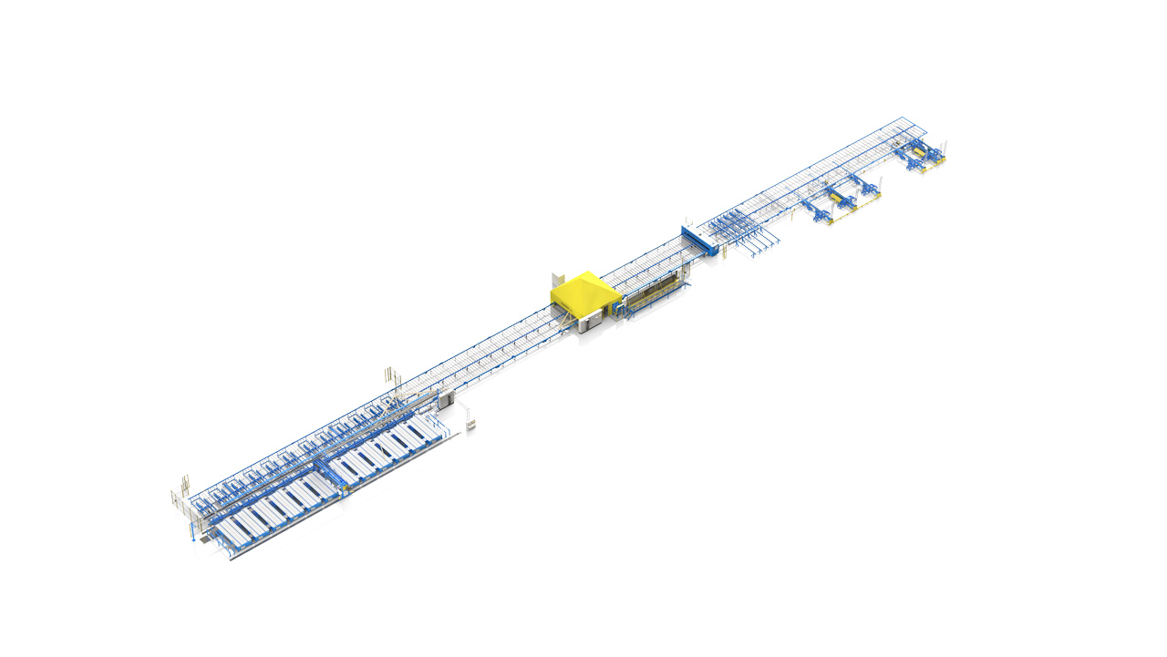 Wizualizacja układu linii Randek AutoEyeTruss