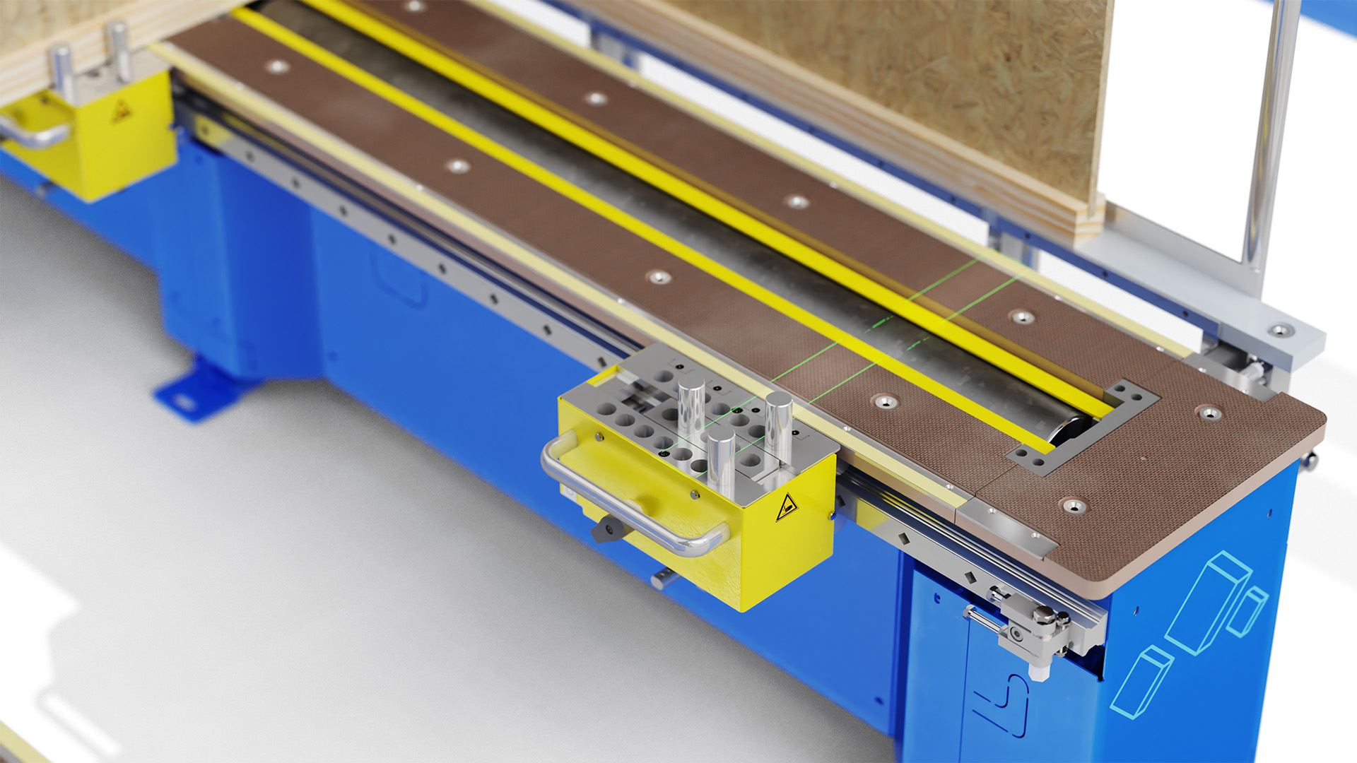Zespół roboczy mostu wielofunkcyjnego Randek EasyFloor