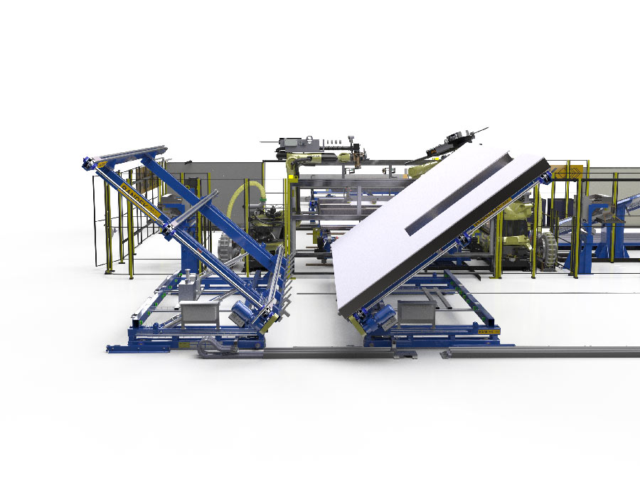 Stoły obrotowe LGS Table System w linii Randek